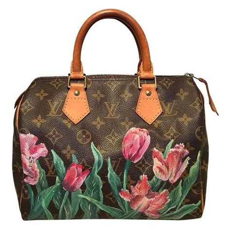 lv flower print